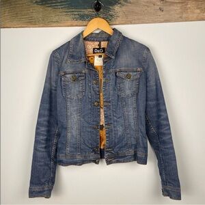 D&G Women's Blue Denim Jacket
